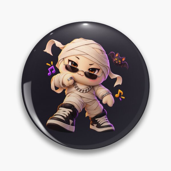 Item preview, Kawaii Mummy Rapper Halloween designed and sold by ImagenFusionP.