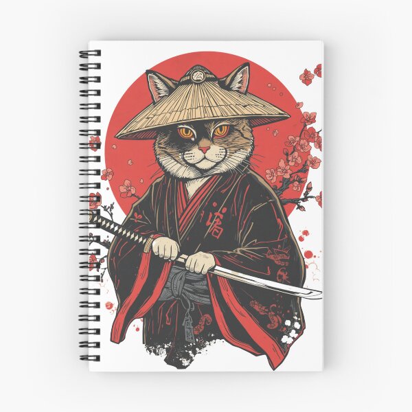 Item preview, Samurai Cat Japanese Warrior designed and sold by muhammadkhafidh.