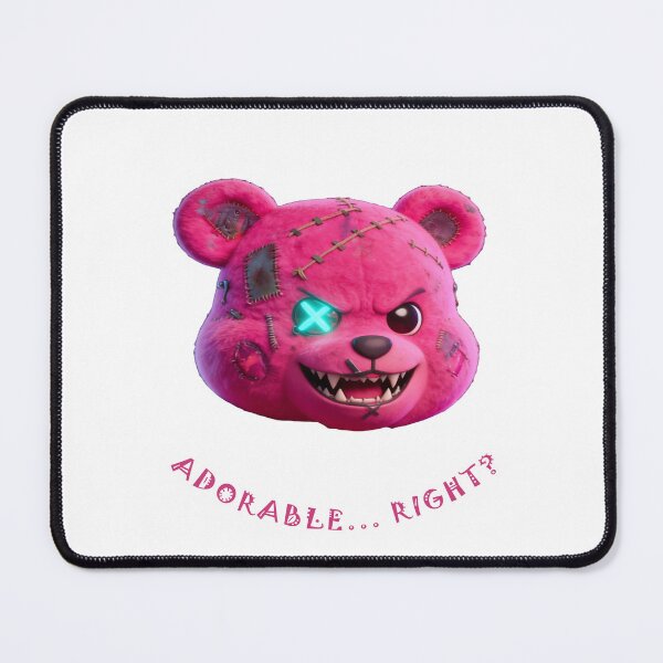 Item preview, Creepy Pink Teddy Bear – Horror Halloween designed and sold by TitiaDesign.