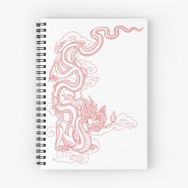 Item preview, Red Vietnamese Dragon Traditional Dragon Art designed and sold by Rising Drake.