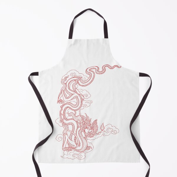 Item preview, Red Vietnamese Dragon Traditional Dragon Art designed and sold by Rising Drake.
