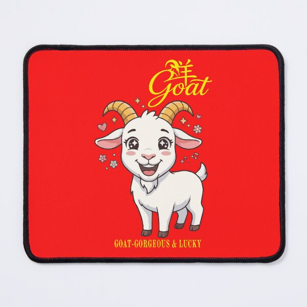 Item preview, Cute Kawaii Goat 2027 Chinese Zodiac Lucky Sheep Anime designed and sold by taogiauco.