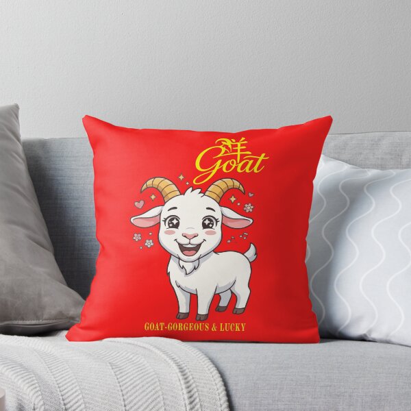 Item preview, Cute Kawaii Goat 2027 Chinese Zodiac Lucky Sheep Anime designed and sold by taogiauco.