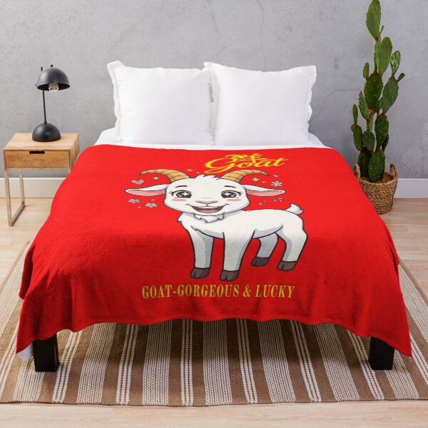 Item preview, Cute Kawaii Goat 2027 Chinese Zodiac Lucky Sheep Anime designed and sold by taogiauco.