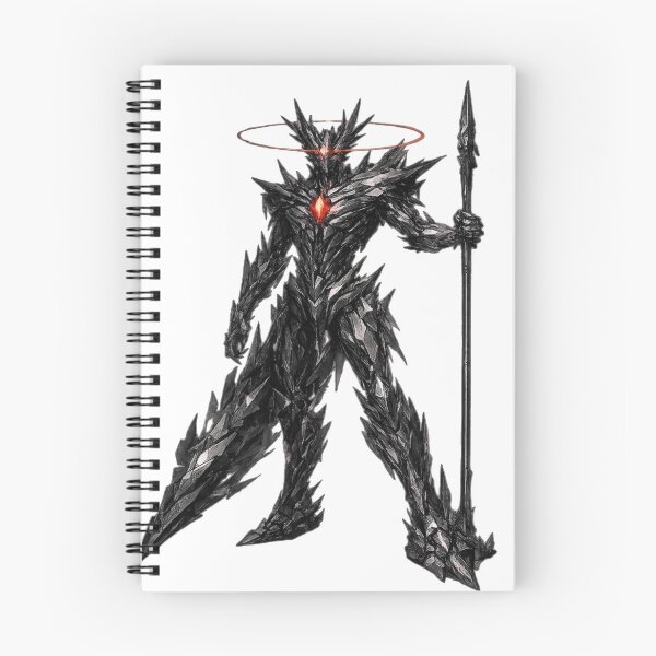 Item preview, Dark Obsidian Crystal Knight with Red Halo designed and sold by Munib302.