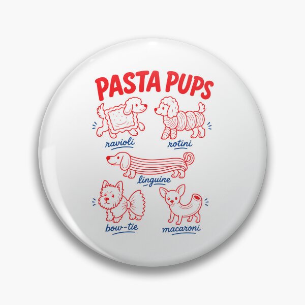 Item preview, Pasta Pups Funny Dog Breed Cute Dachshund Spagetti Italian Foodie Gift designed and sold by gunaone-design.