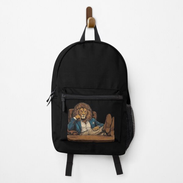 Item preview, Elegant Lion with Blazer | Office King designed and sold by Animal Cosmic Society.