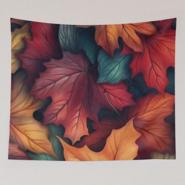 Item preview, Autumn Maple Leaves — Rich Fall Foliage Seamless Pattern designed and sold by LYAN-STORE.