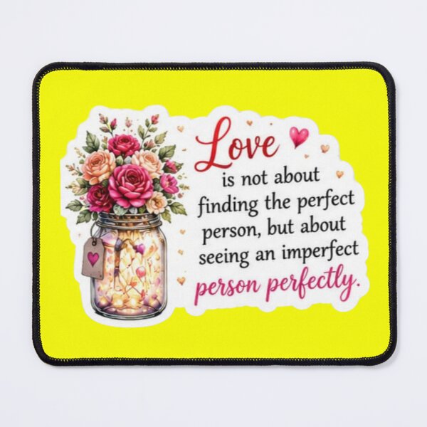 Item preview, Love Is Seeing An Imperfect Person Perfectly Mason Jar Floral Sticker designed and sold by Scro-Ciob-Shop.