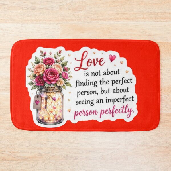 Item preview, Love Is Seeing An Imperfect Person Perfectly Mason Jar Floral Sticker designed and sold by Scro-Ciob-Shop.
