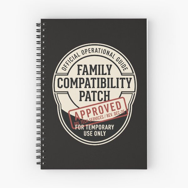 Item preview, Family Compatibility Patch Funny Tech Humor Badge designed and sold by SplashTastic.