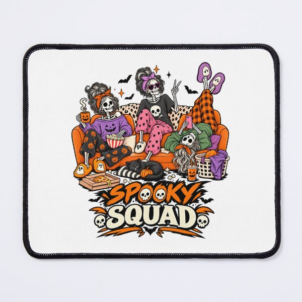 Item preview, Spooky Squad Halloween Skeleton Friends Cute Spooky Party designed and sold by afr-saad.