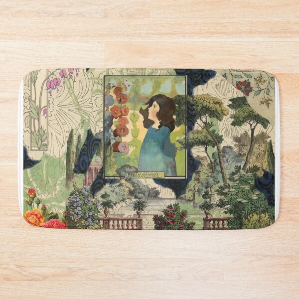 Item preview, Little girl in the garden collage designed and sold by Megan Riesmeyer.