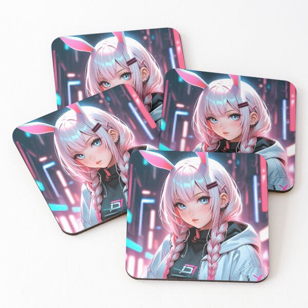 Item preview, BUNNY NOISE - FADING DREAMS - Digital Artwork by Simone Morana Cyla ©️ 2026 designed and sold by CYLA WORLD | Official Store.