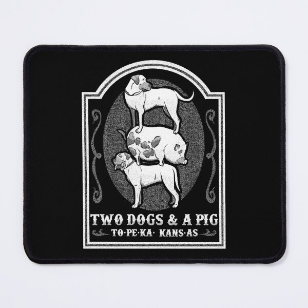 Item preview, Two Dogs And A Pig Pub designed and sold by DorkZombie.