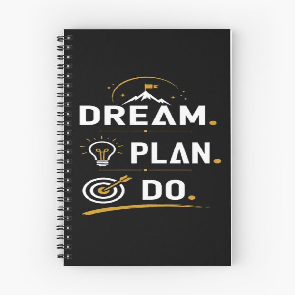 Item preview, Dream Plan Do Motivational Typography Goal Getter Inspiration designed and sold by v6ziix.