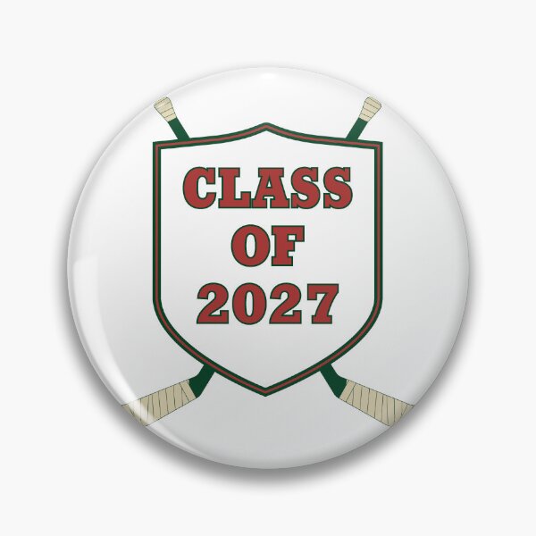 Item preview, Class of 2027 in Minnesota White Red Green colors designed and sold by Hattrixz.