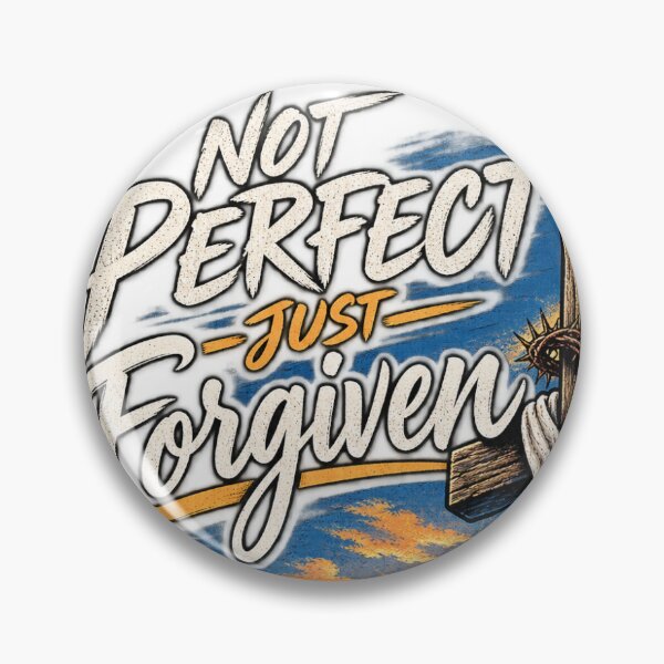 Item preview, Not Perfect Just Forgiven  designed and sold by Threaded Trouble .