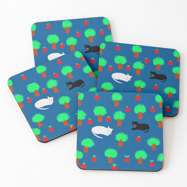Item preview, Cats in an Apple Orchard designed and sold by Elaine M Hayward .