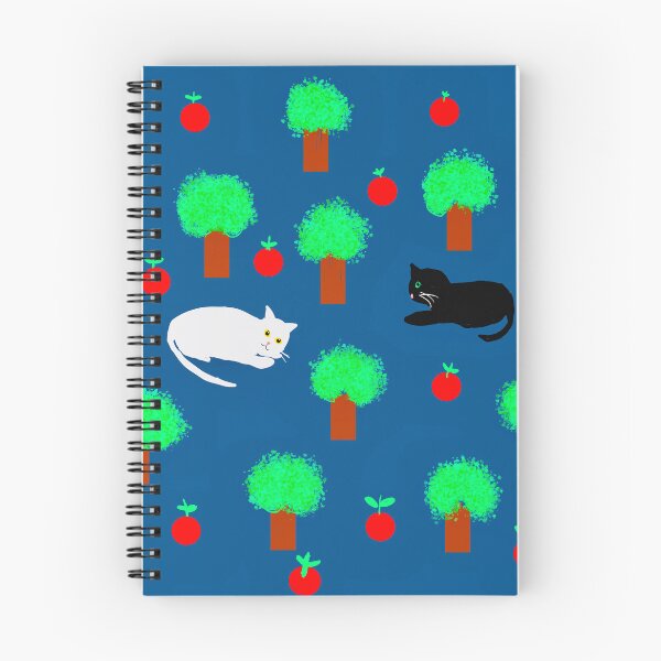 Item preview, Cats in an Apple Orchard designed and sold by Elaine M Hayward .
