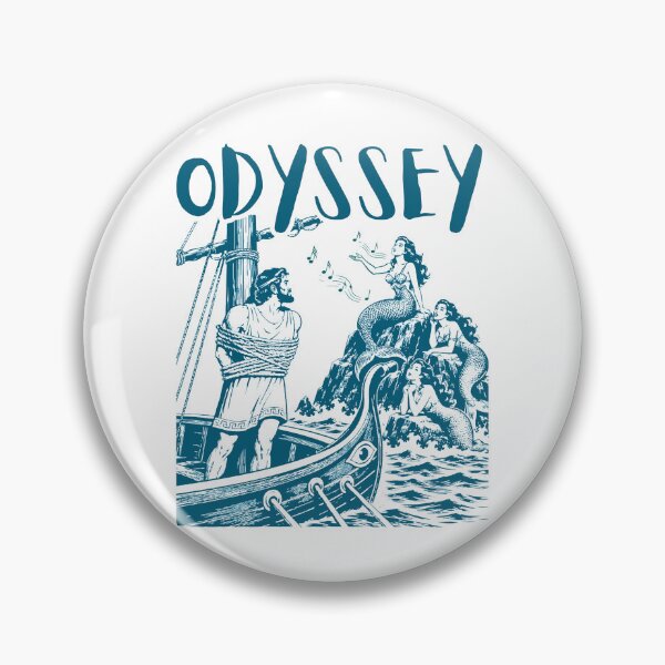 Item preview, ODYSSEY - Odysseus tied to the mast while sirens sing from rocky islands  designed and sold by justyna-s28.
