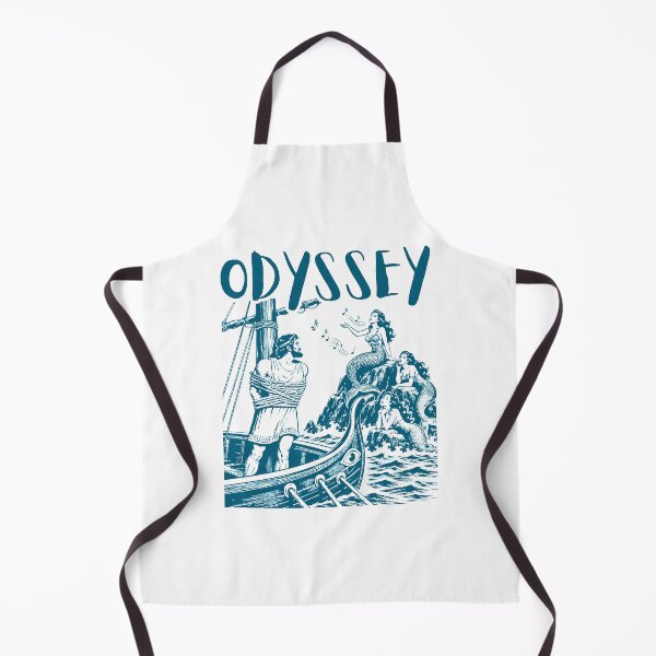 Item preview, ODYSSEY - Odysseus tied to the mast while sirens sing from rocky islands  designed and sold by justyna-s28.