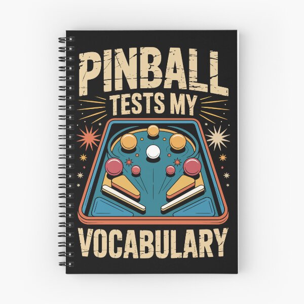 Item preview, PINBALL TESTS MY VOCABULARY designed and sold by jkrphoto.
