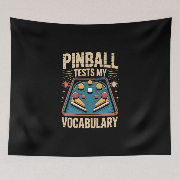 Item preview, PINBALL TESTS MY VOCABULARY designed and sold by jkrphoto.