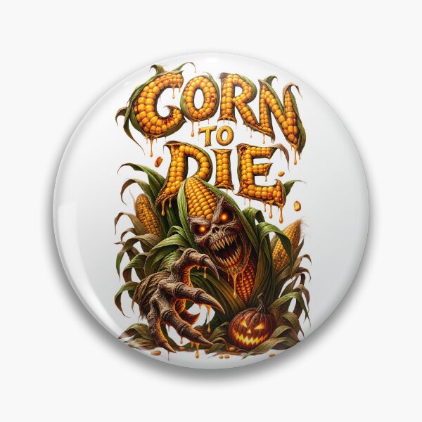Item preview, Corn to Die - Scary Corn Monster Halloween Cornfield Horror designed and sold by HorrorWorldWeb.