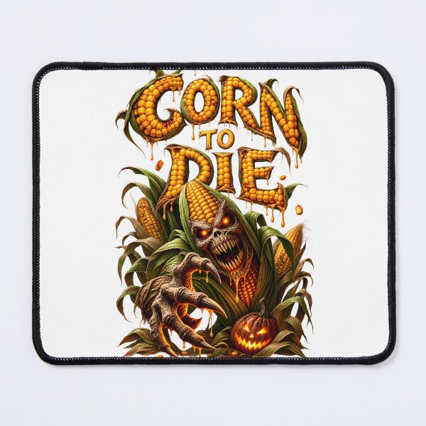 Item preview, Corn to Die - Scary Corn Monster Halloween Cornfield Horror designed and sold by HorrorWorldWeb.
