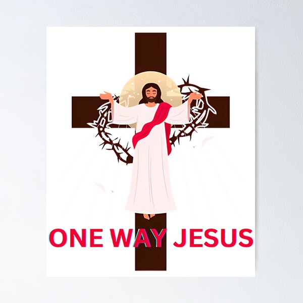 Item preview, Jesus Revolution One Way Jesus  designed and sold by rubinc-espede.