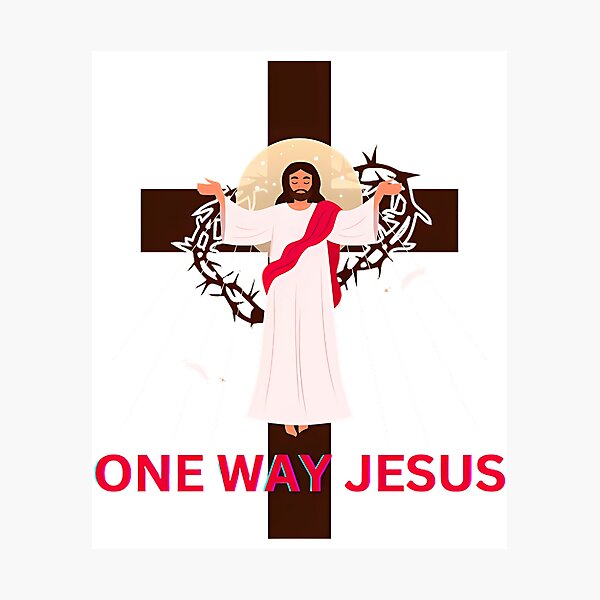 Item preview, Jesus Revolution One Way Jesus  designed and sold by rubinc-espede.