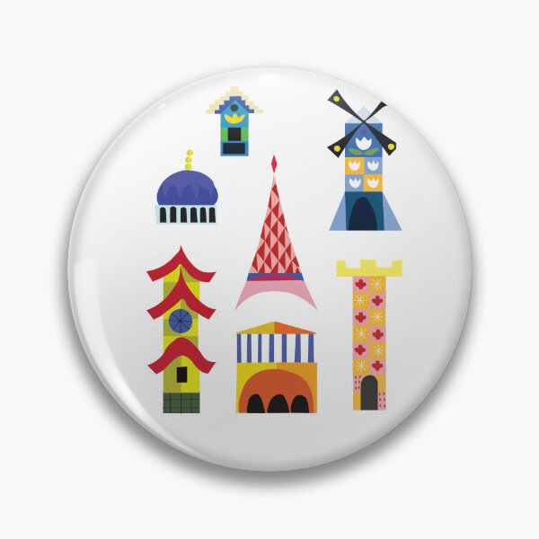 Item preview, It's a small World inspired buildings designed and sold by Megan Riesmeyer.