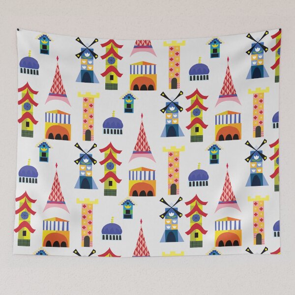 Item preview, It's a small World inspired buildings designed and sold by Megan Riesmeyer.