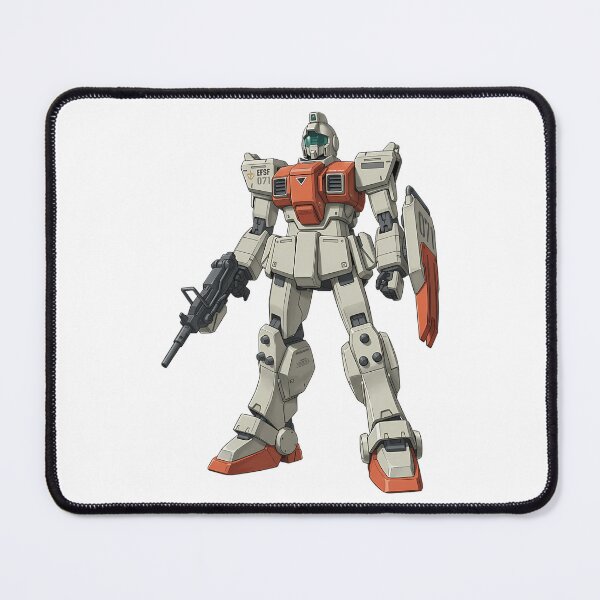 Item preview, Rgm-79 Gm Ground Type - Mobile Suit Gundam - Retro Mecha Art designed and sold by daelyn-beardsl.