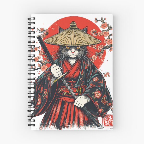 Item preview, Samurai Cat Japanese Warrior designed and sold by muhammadkhafidh.