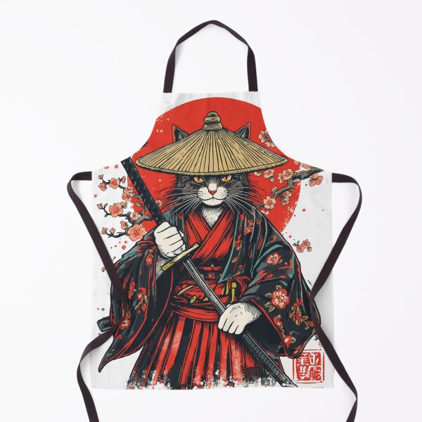 Item preview, Samurai Cat Japanese Warrior designed and sold by muhammadkhafidh.