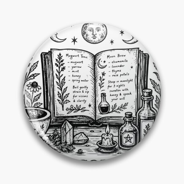 Item preview, Halloween Witch Herbal Remedies designed and sold by TeeVerse27.
