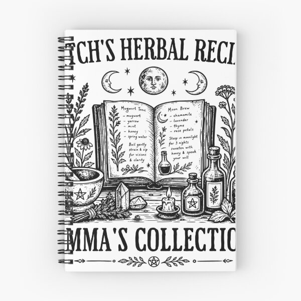 Item preview, Halloween Witch Herbal Remedies designed and sold by TeeVerse27.