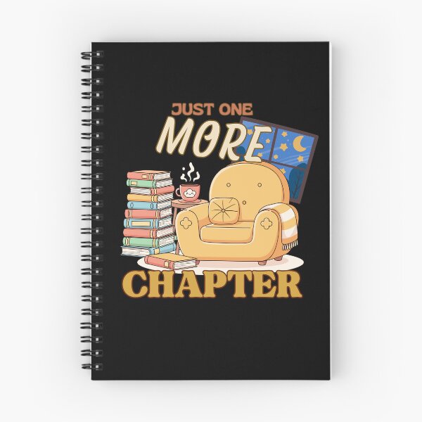 Item preview, Just One More Chapter – Cozy Book Lover Night Reading designed and sold by Bawek85Designs.