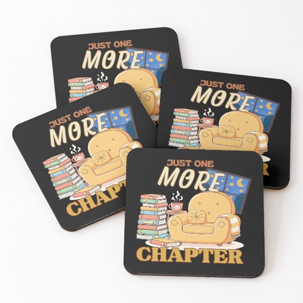 Item preview, Just One More Chapter – Cozy Book Lover Night Reading designed and sold by Bawek85Designs.