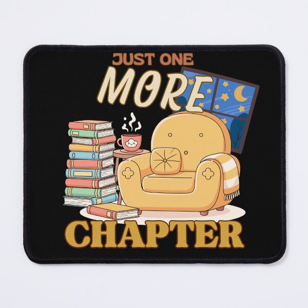 Item preview, Just One More Chapter – Cozy Book Lover Night Reading designed and sold by Bawek85Designs.