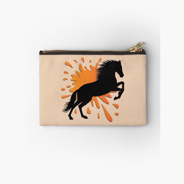 Item preview, A silhouette of a rearing Arabian horse designed and sold by Cheval-de-coeur.