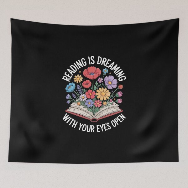 Item preview, READING IS DREAMING WITH YOUR EYES OPEN designed and sold by jkrphoto.