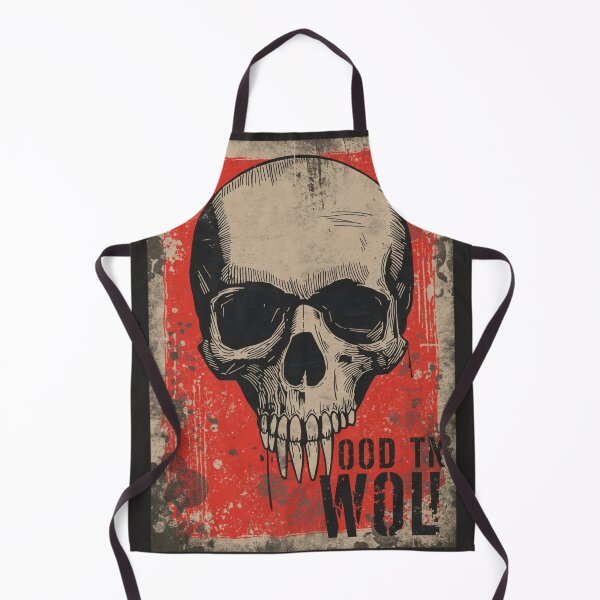 Item preview, Red Grunge Skull Poster Rock Wood Text Art designed and sold by ERODED SELF.