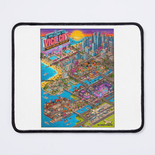 Item preview, Vice City  Neon Paradise designed and sold by darden-shan.