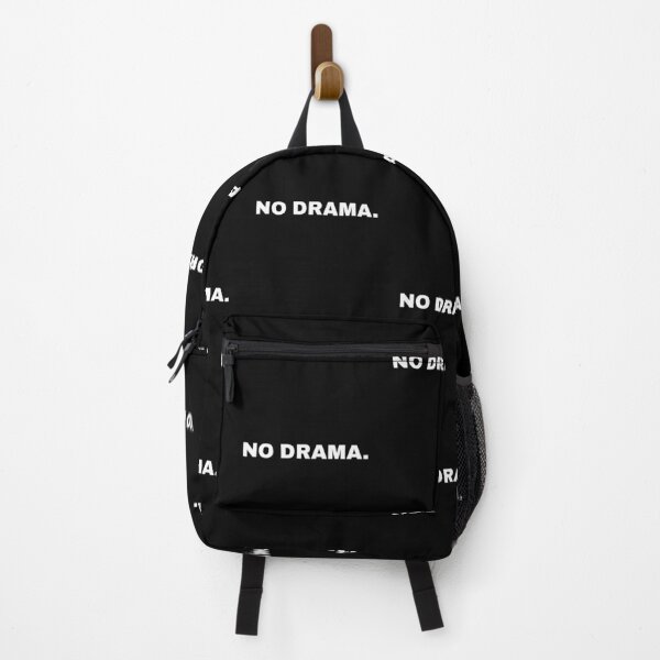 Item preview, No Drama Motivational Quote Minimalist Typography Design designed and sold by AnnSign.