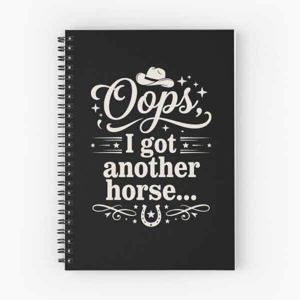 Item preview, Oops I Got Another Horse Funny Horse Owner Humor T-Shirt, Horse Lover Gift, Equestrian Graphic Tee designed and sold by Trendably.