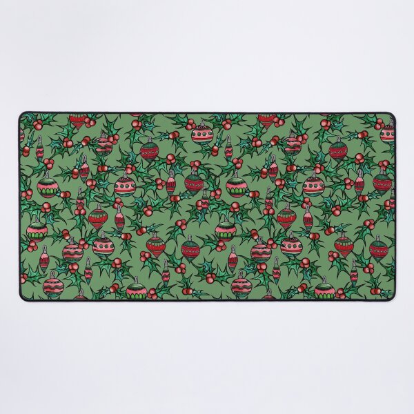 Item preview, Retro Christmas Holly designed and sold by lacychenault.