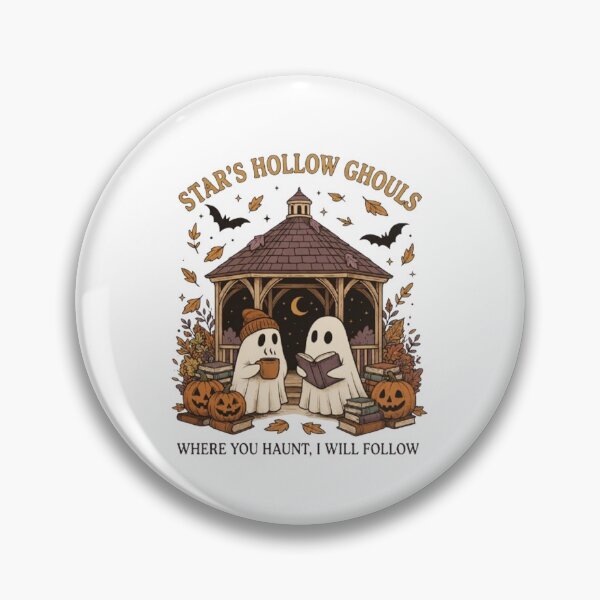 Item preview, Star's Hollow Ghouls Coffin Gazebo Bookish Autumn Graphic Tee Design designed and sold by CreativeNest Prints.